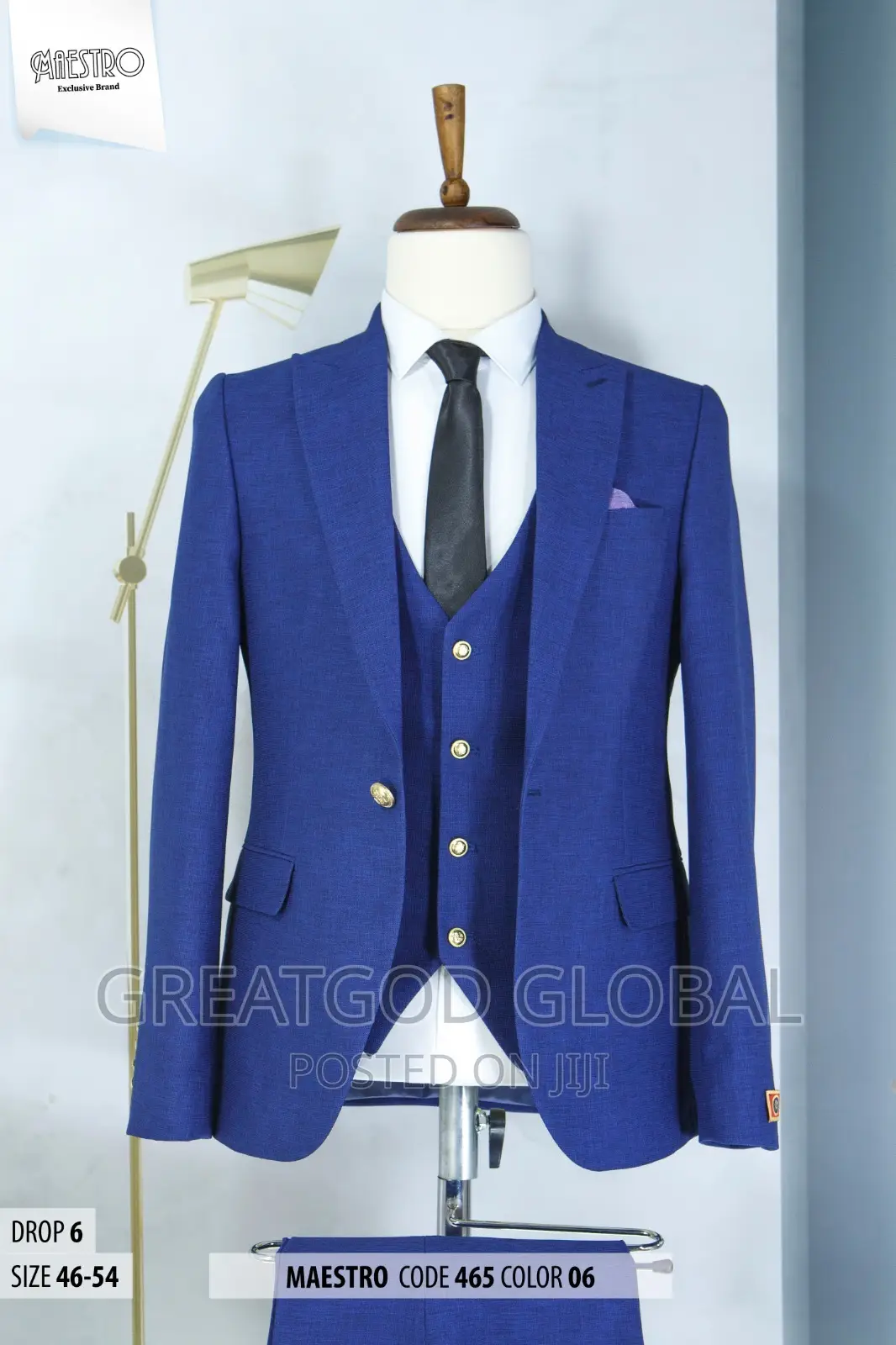 Maestro Suits Exclusive Brand Code 465 Men’S Wears
