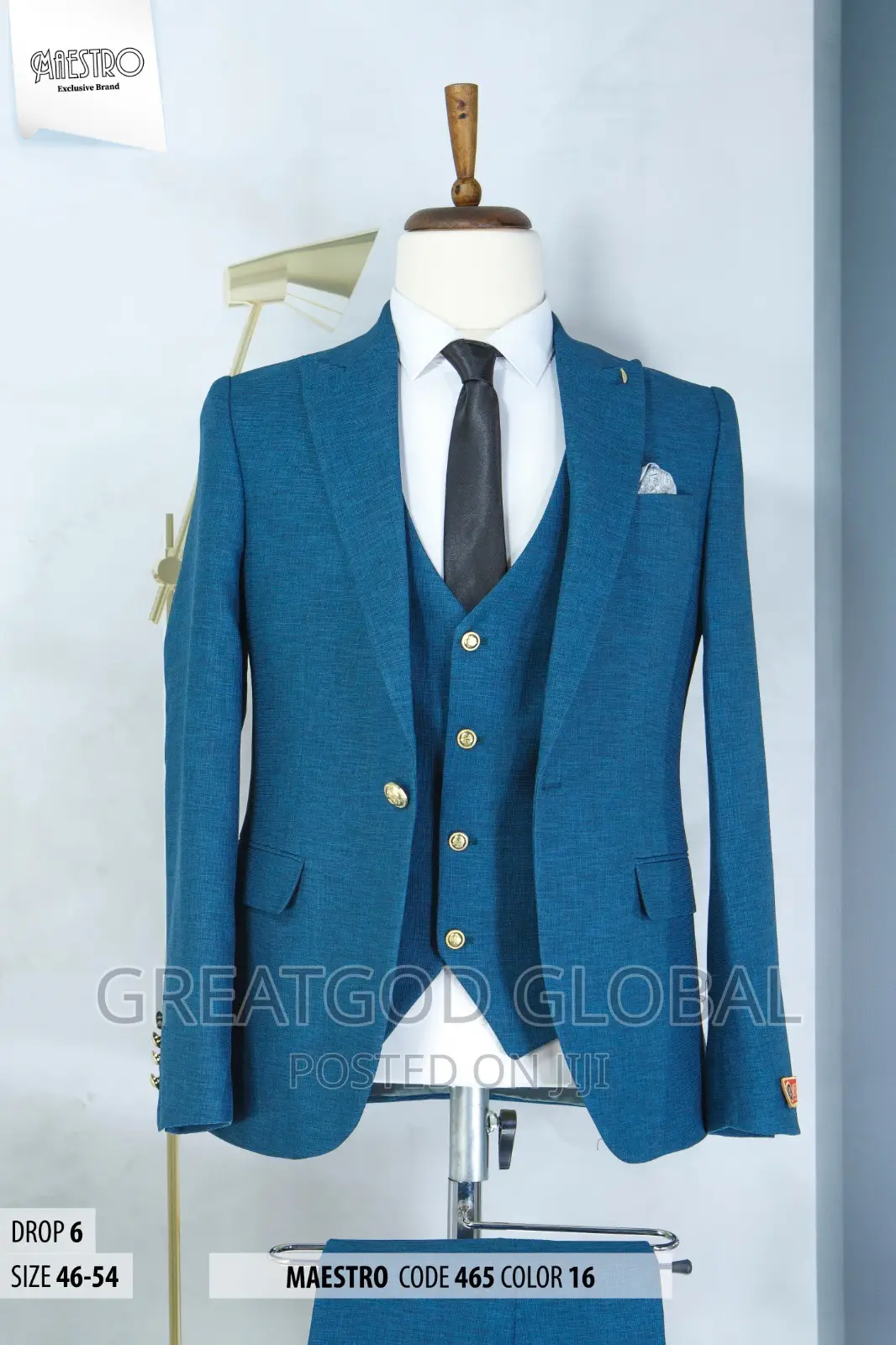 Maestro Suits Exclusive Brand Code 465 Men’S Wears