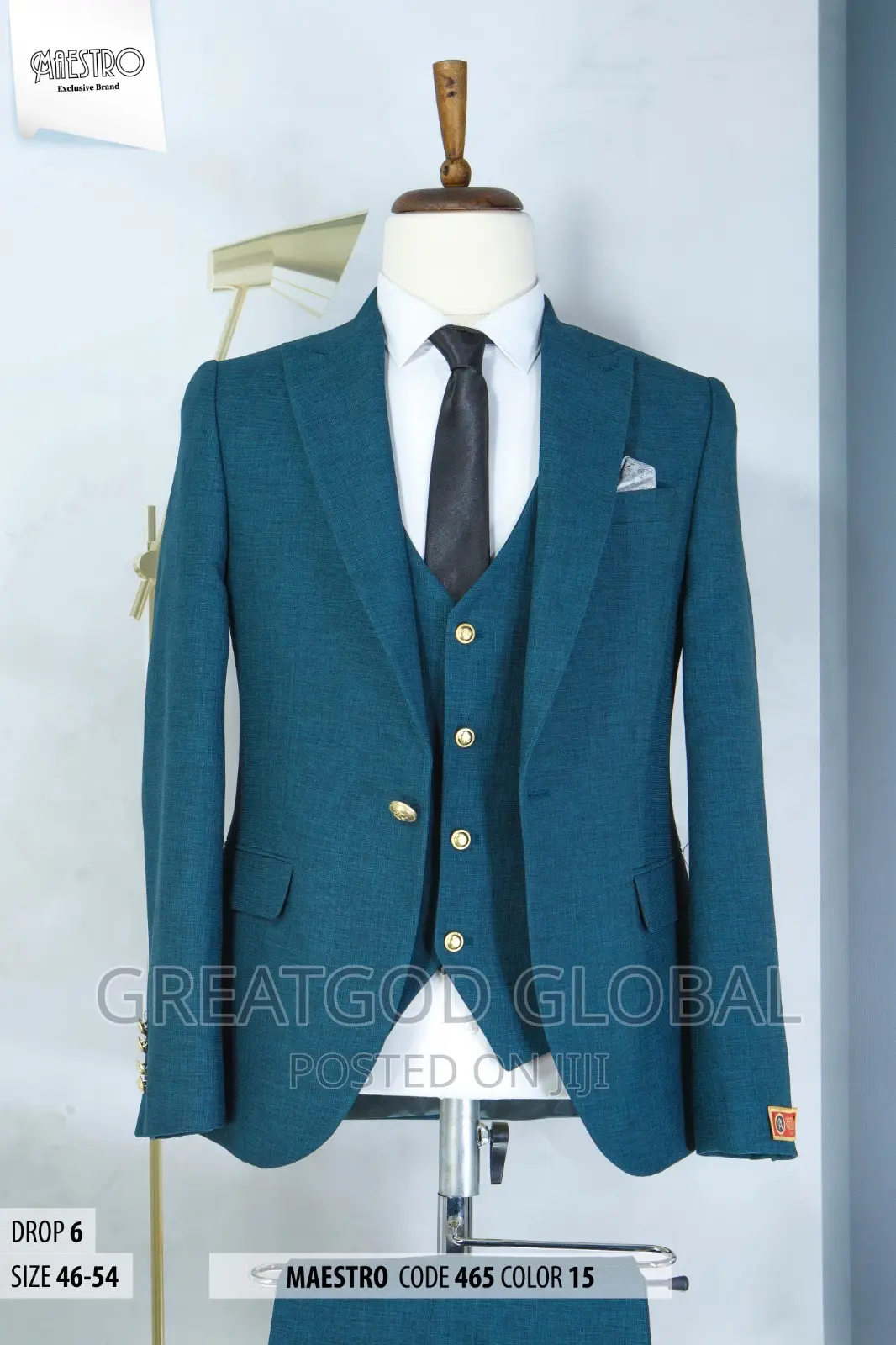 Maestro Suits Exclusive Brand Code 465 Men’S Wears