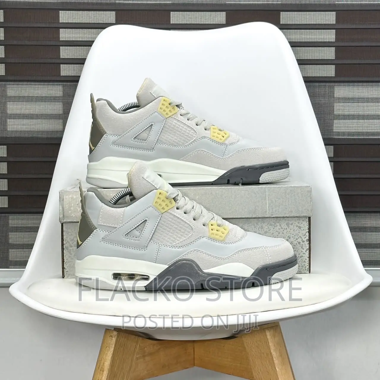 Original Air Jordan 4 Craft Photon Dust Sneakers