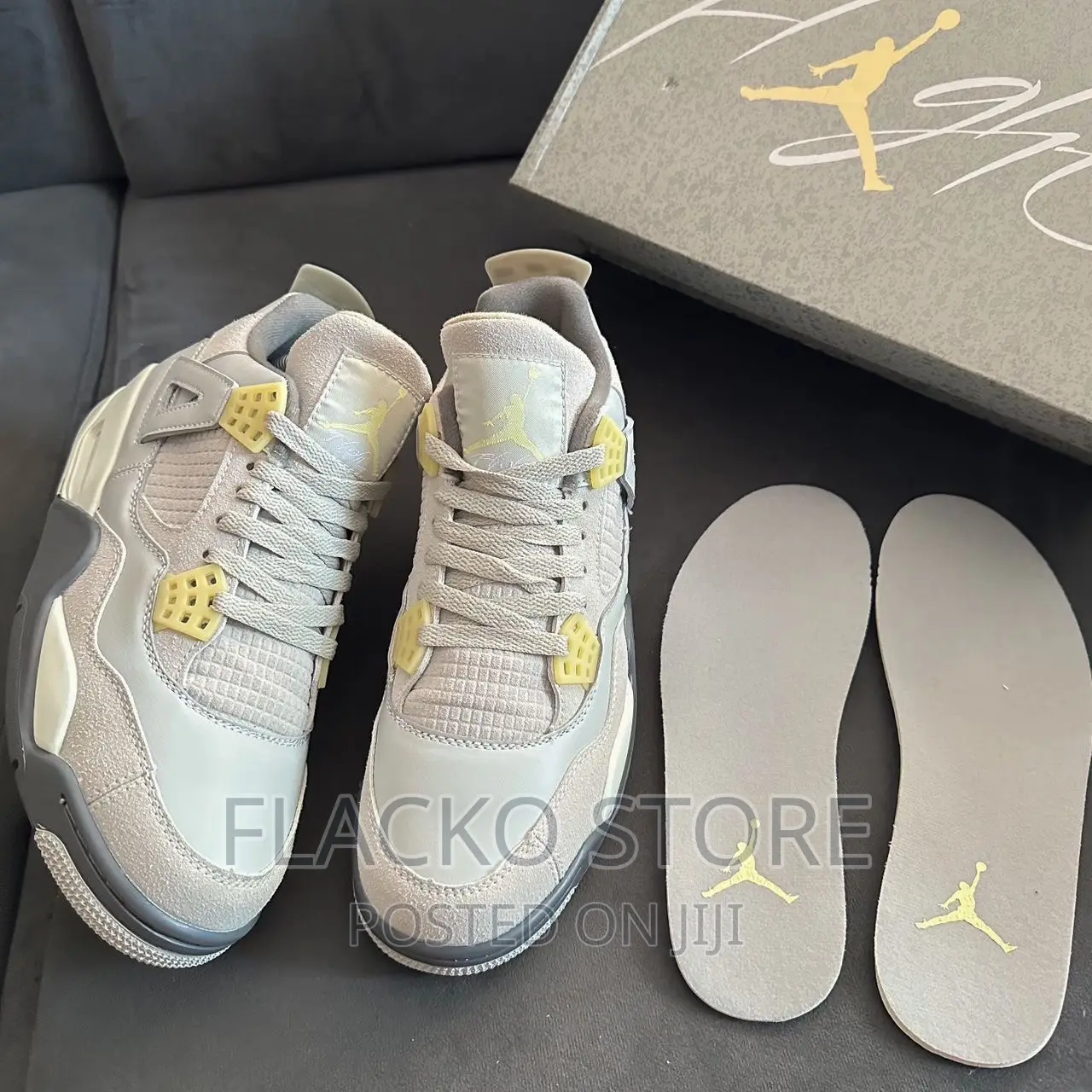 Original Air Jordan 4 Craft Photon Dust Sneakers