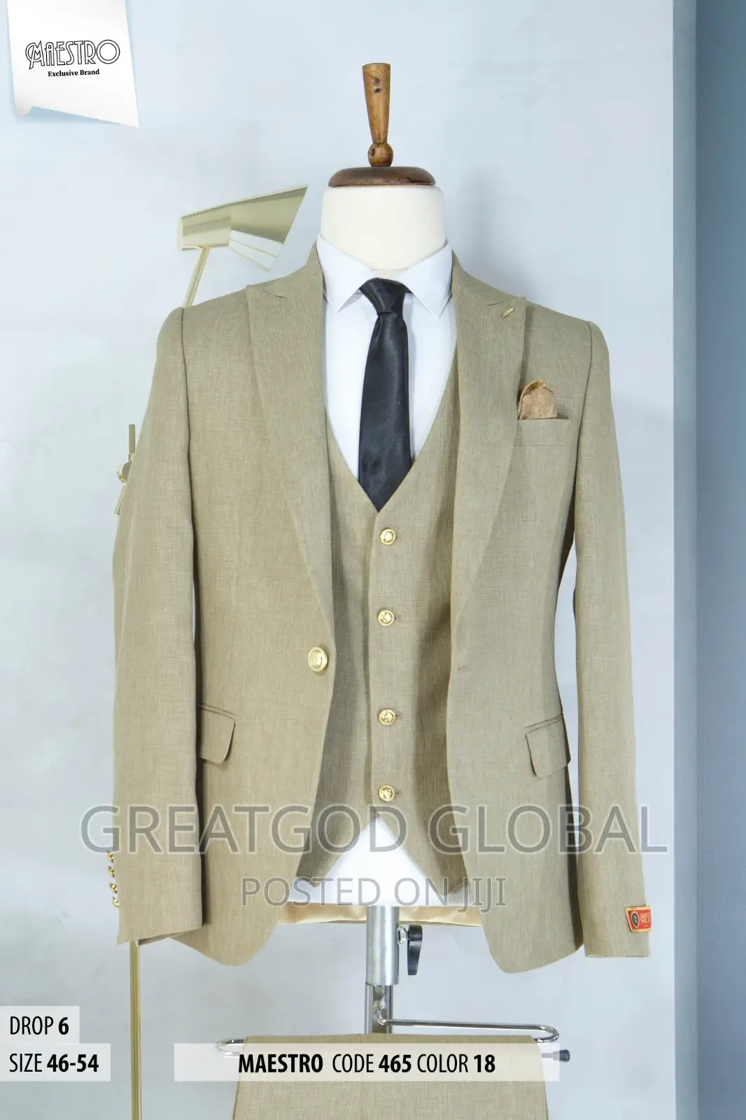 Maestro Suits Exclusive Brand Code 465 Men Wears