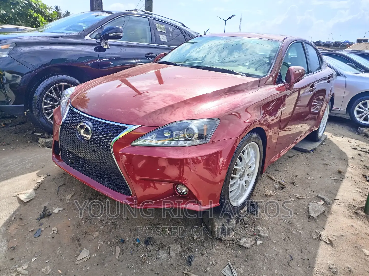 Lexus IS 2010 Red