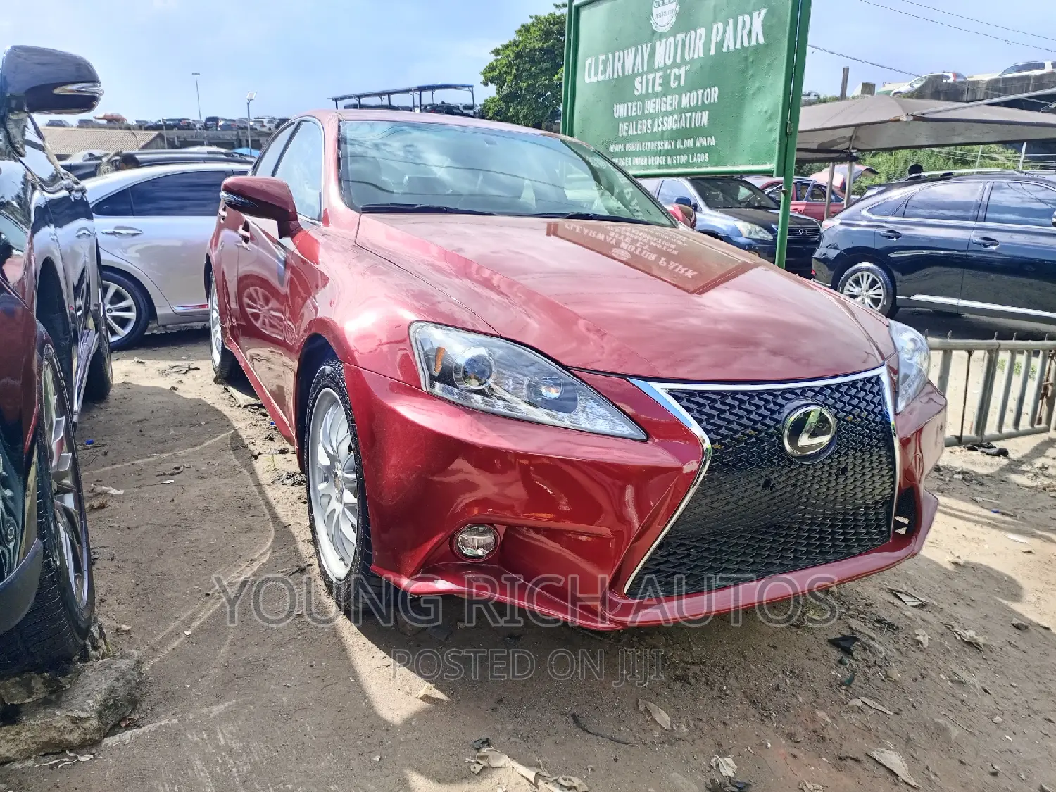 Lexus IS 2010 Red