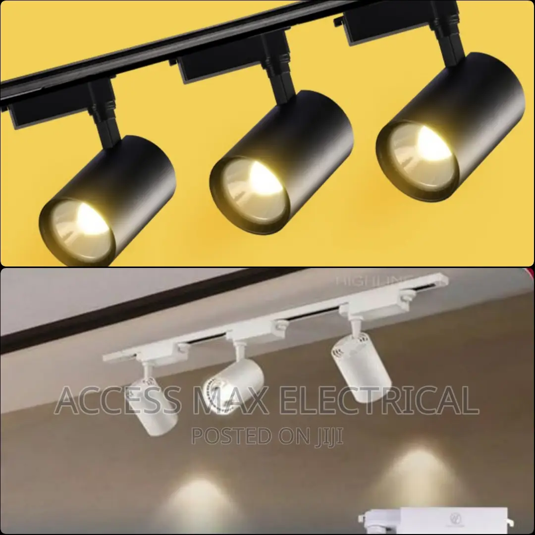 40-watt Led Track Light 3 Light In Track Rail