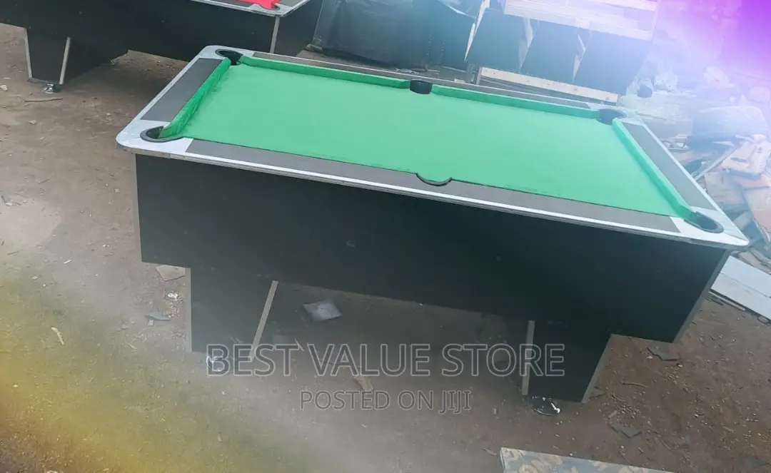 6ft Local Snooker With Accessories Green Color