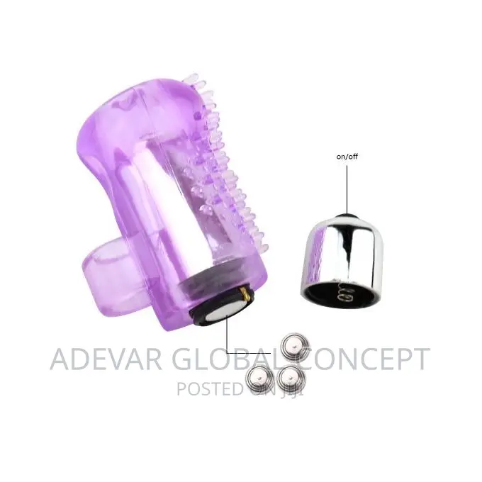 1pcs Finger Vibrator Nipple Clitoris Stimulator Sex Toy