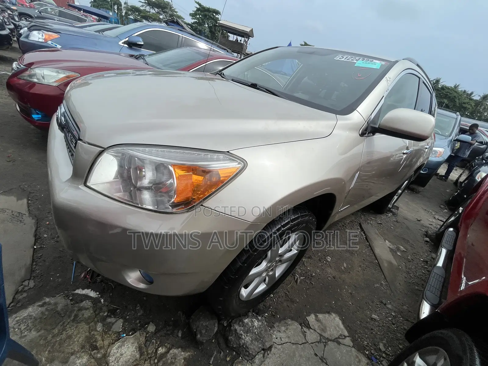 Toyota RAV4 Limited V6 4x4 2008 Gold