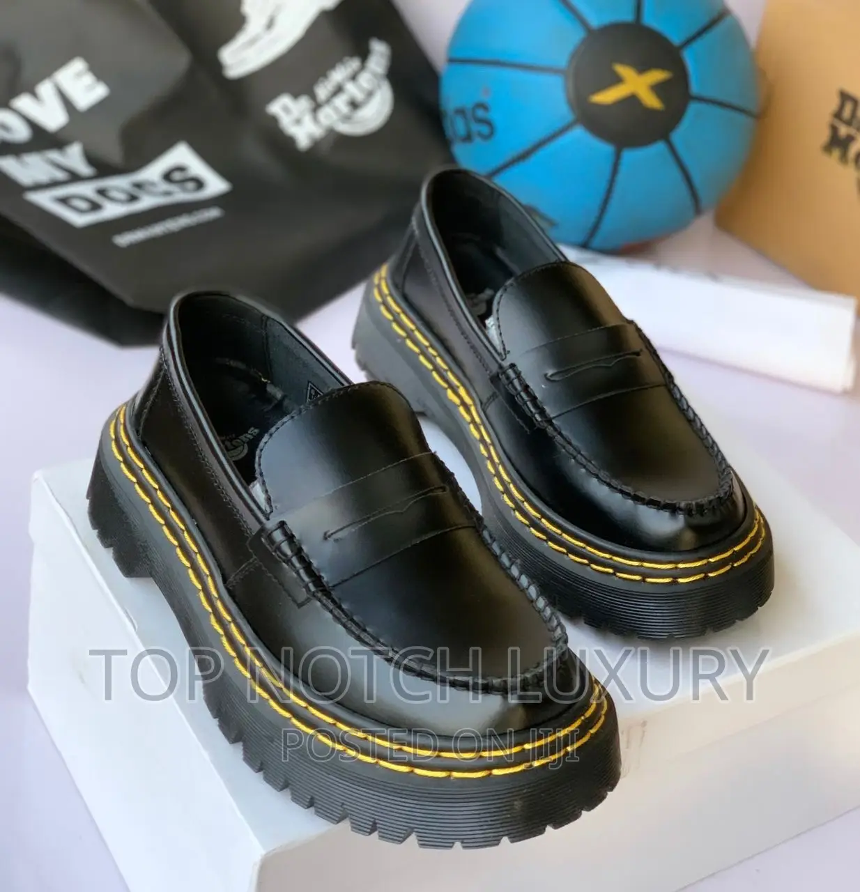 Dr Martens Double Sole Thick Loafers