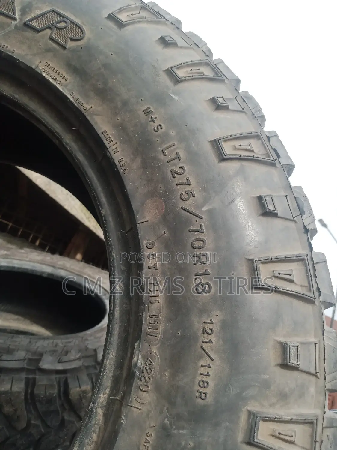 275/70r18 Tokunbo Tires