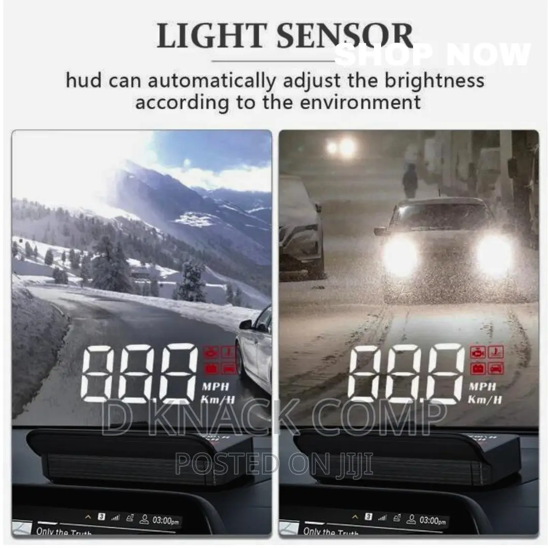 Obd Hud Car GPS Digital Speedometer Projector All Vehicle