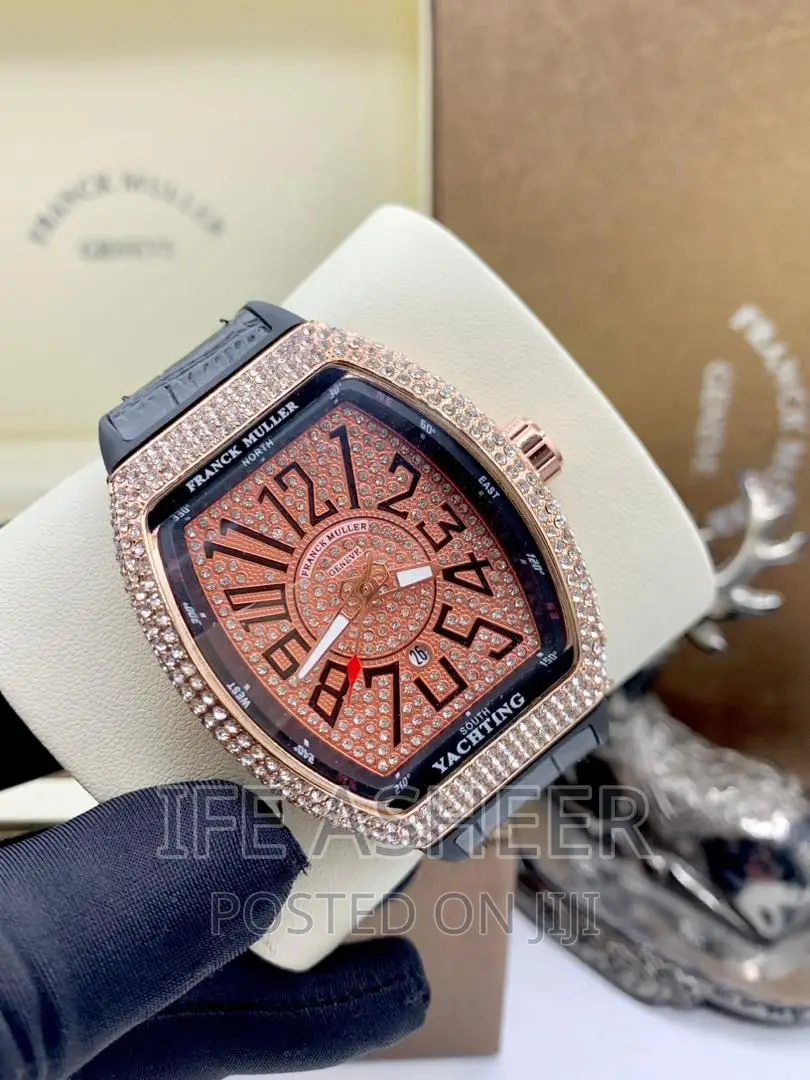 Franck Muller Iced Face Wrist Watch - Black, Blue