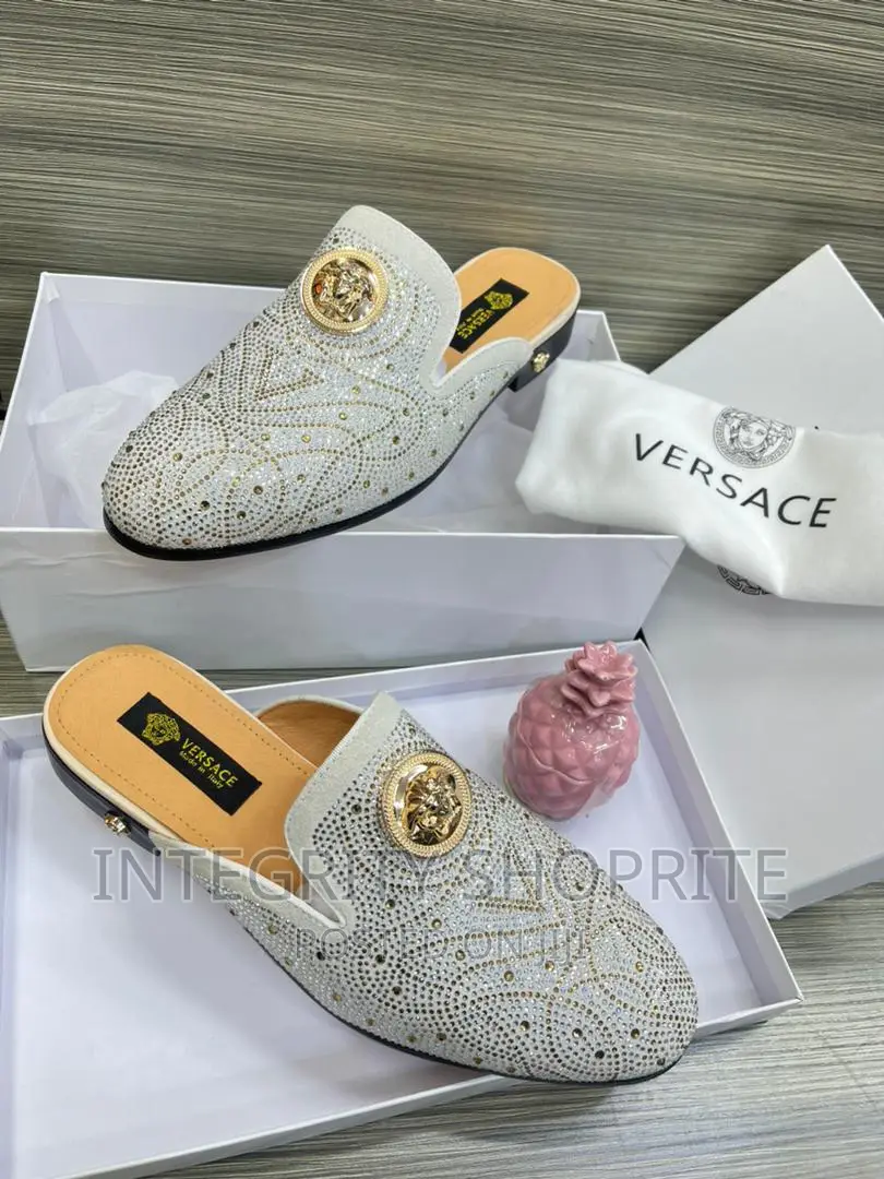 Versace Crystal Half Shoe