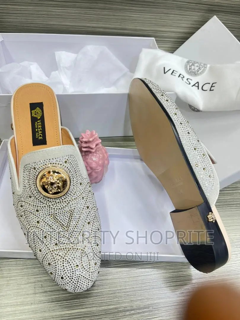 Versace Crystal Half Shoe