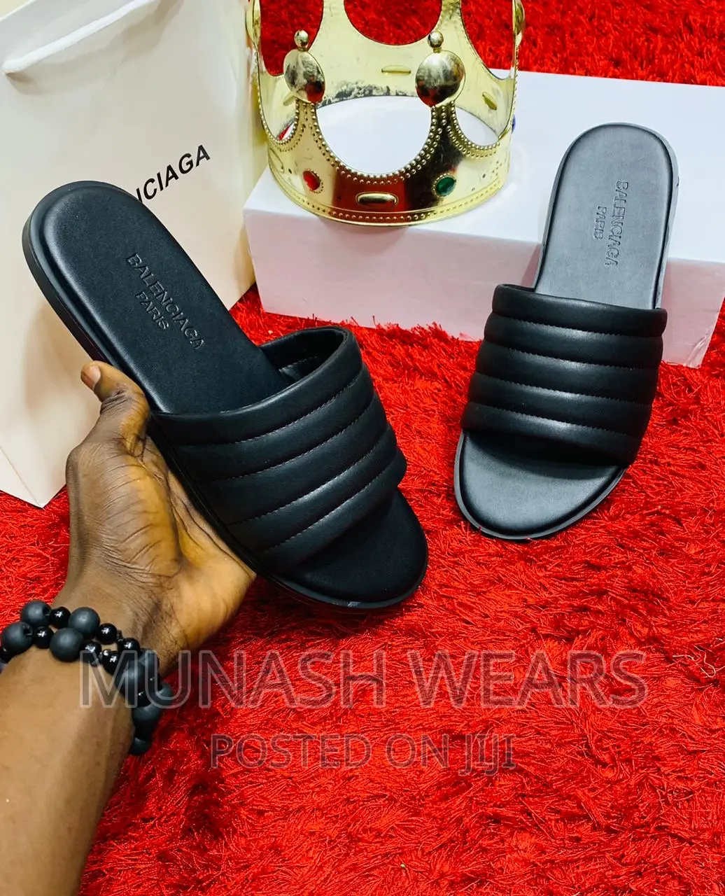 Gucci X BALENCIAGA Slipers