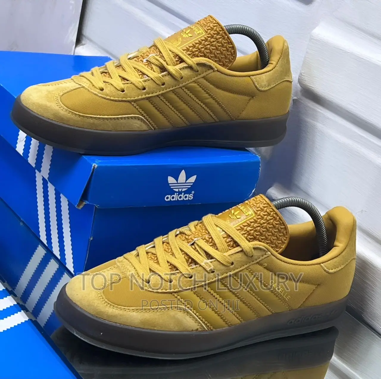 *Original Adidas Gazelle Indoor Brown Men Women