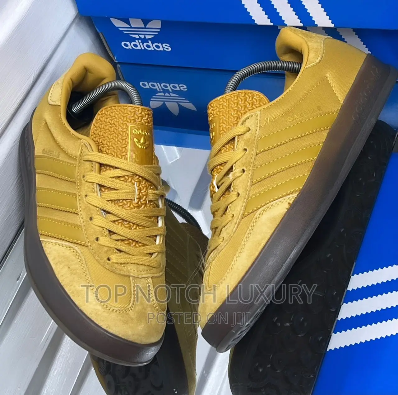 *Original Adidas Gazelle Indoor Brown Men Women