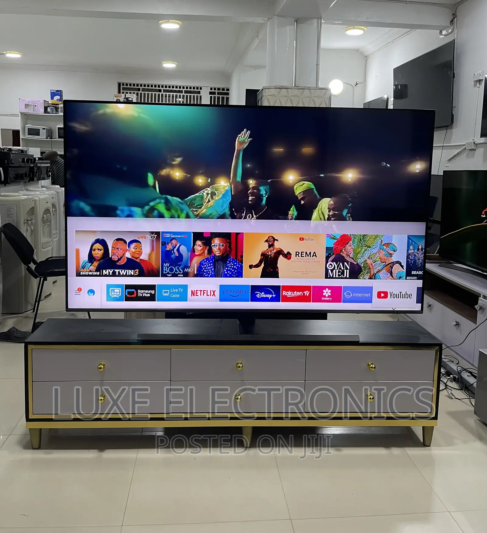 Samsung QLED Smart Tv Direct European Used 75 Inches