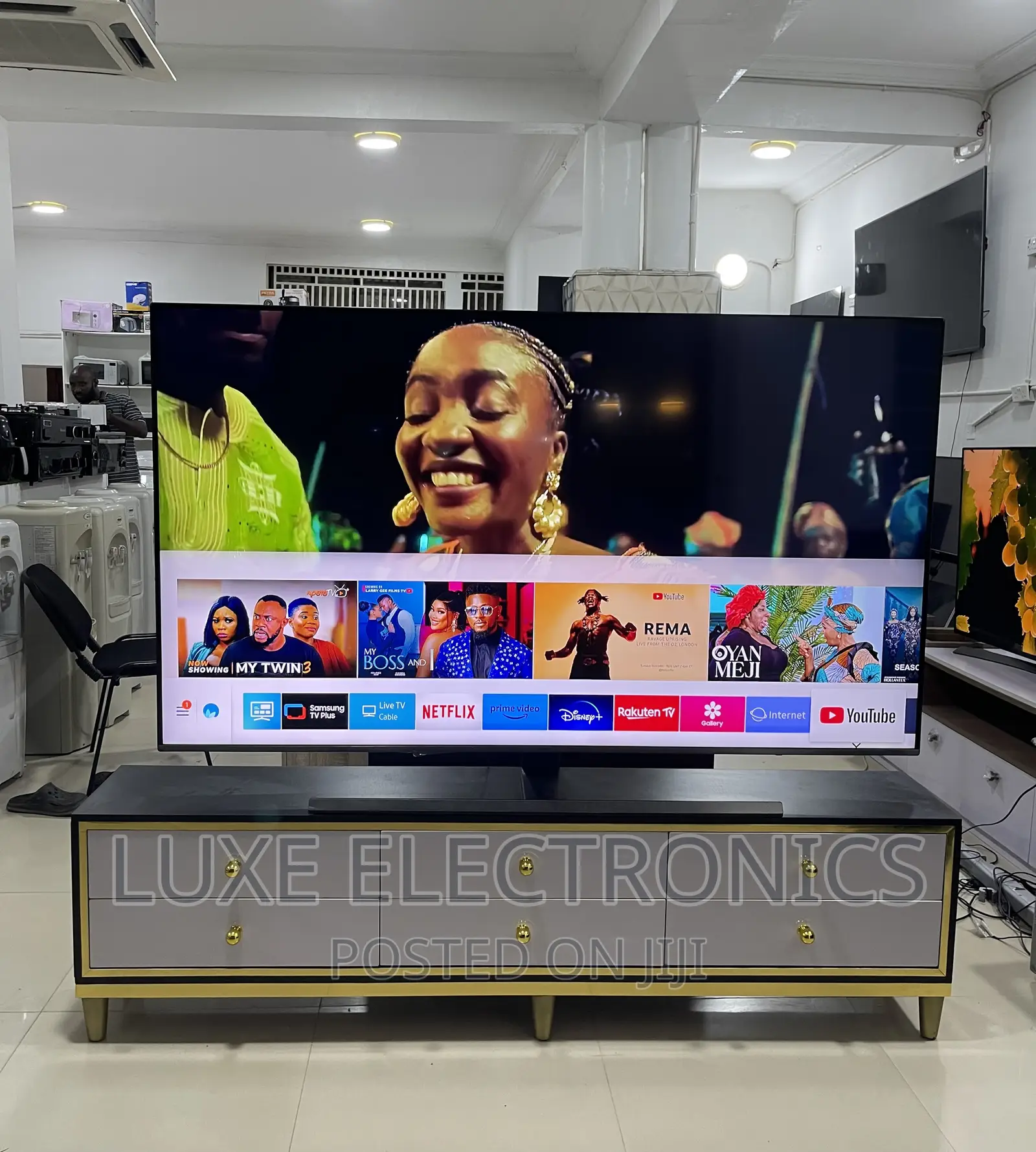 Samsung QLED Smart Tv Direct European Used 75 Inches