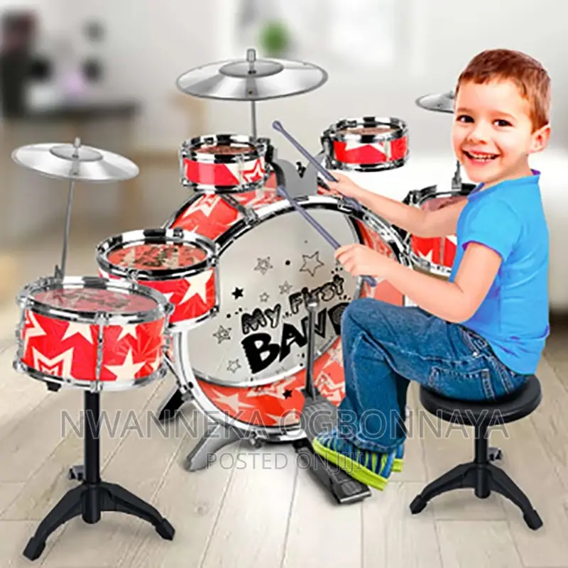 Jazz Drums Kit Musical Percussion Instrument