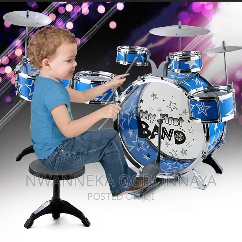 Jazz Drums Kit Musical Percussion Instrument
