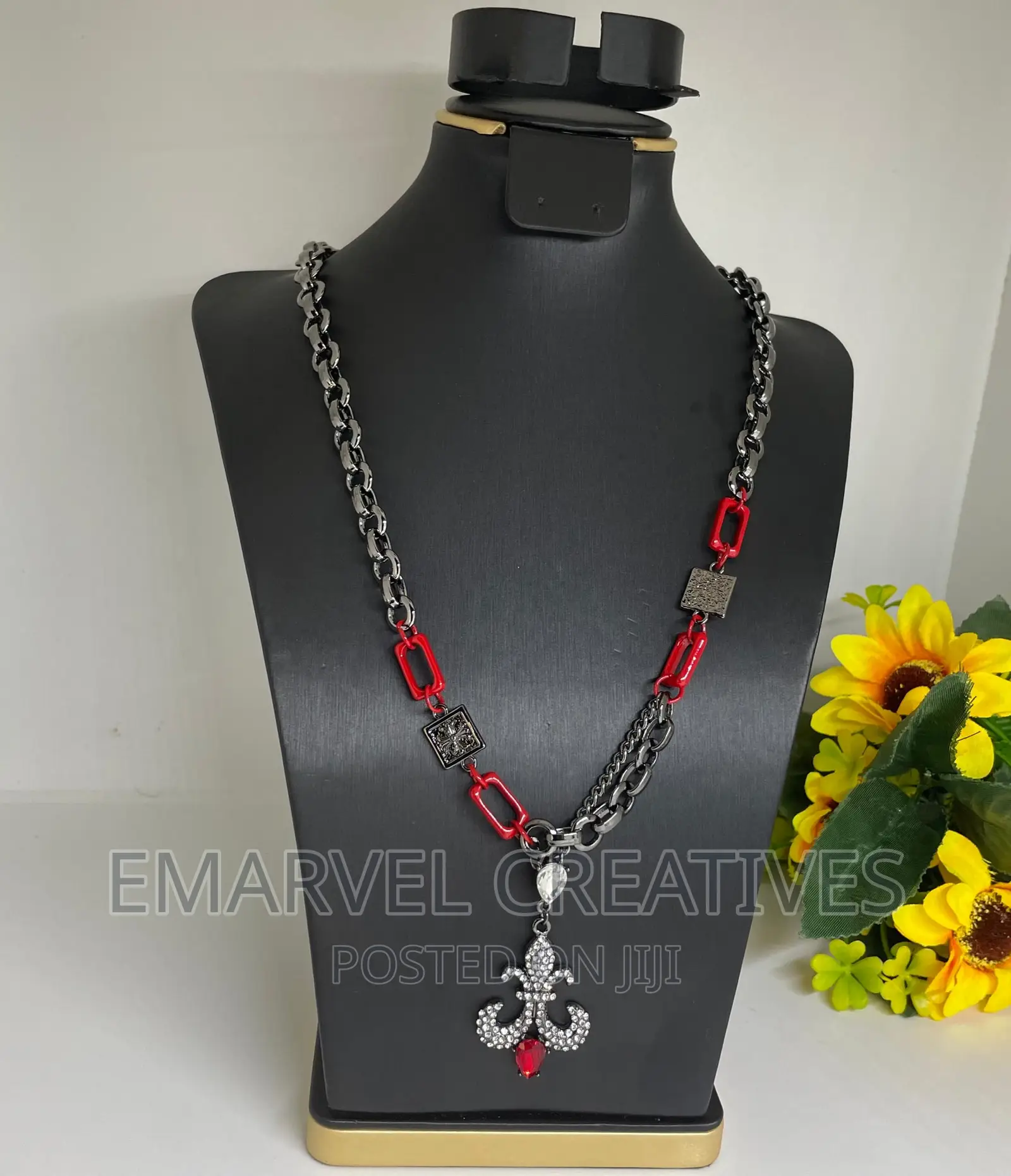 Quality Trendy Stone Beads Necklace for Unisex