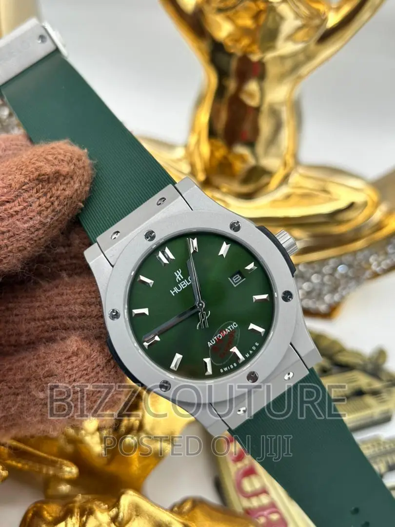 Original HUBLOT Rubber Strap Watch Available in Store
