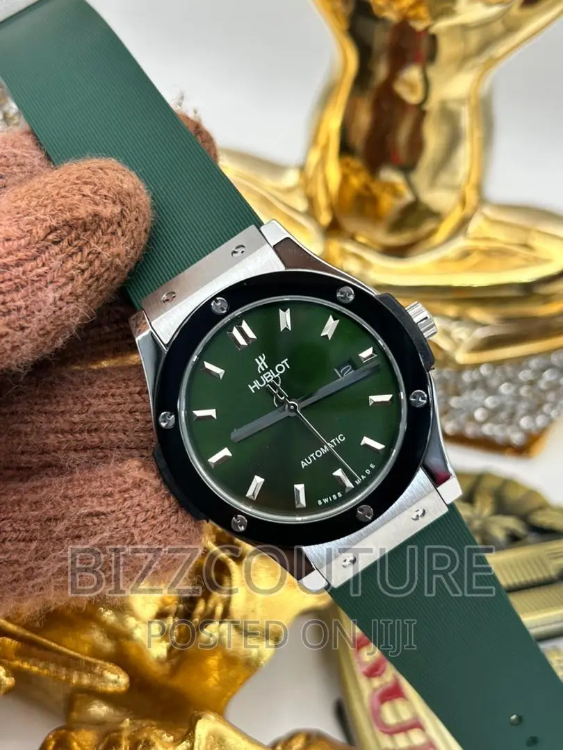 Original HUBLOT Rubber Strap Watch Available in Store