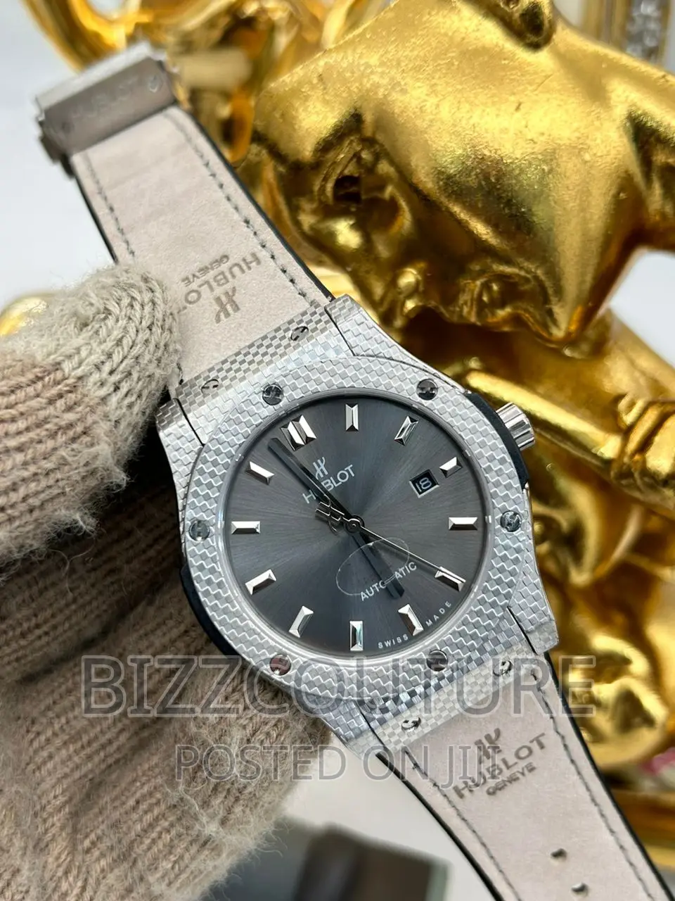 Original HUBLOT Rubber Strap Watch Available in Store