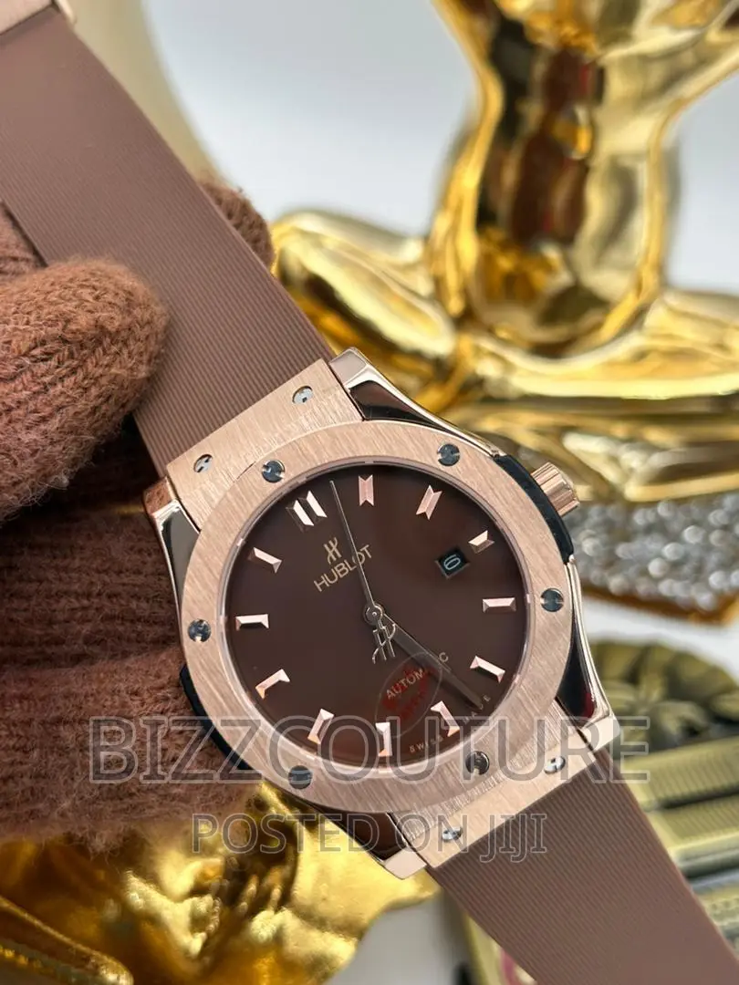 Original HUBLOT Rubber Strap Watch Available in Store