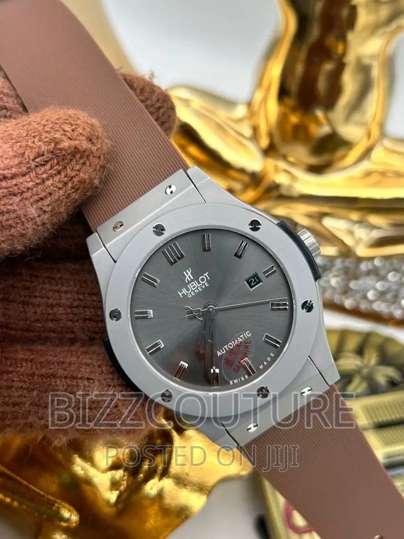 Original HUBLOT Rubber Strap Watch Available in Store
