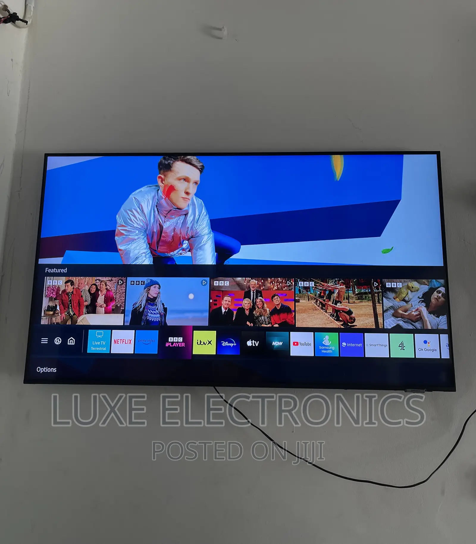 50 Inches Samsung Qled Smart Tv Air Slim Design 2021 Model