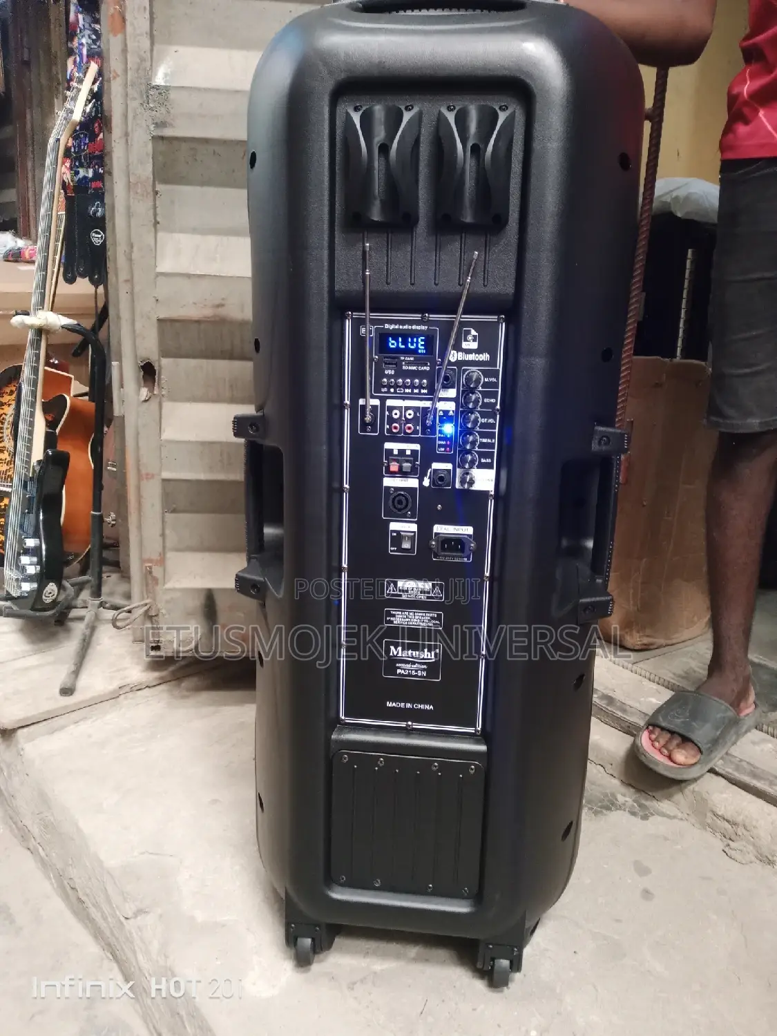 Matushi 15inches Rechargeable Double Speaker