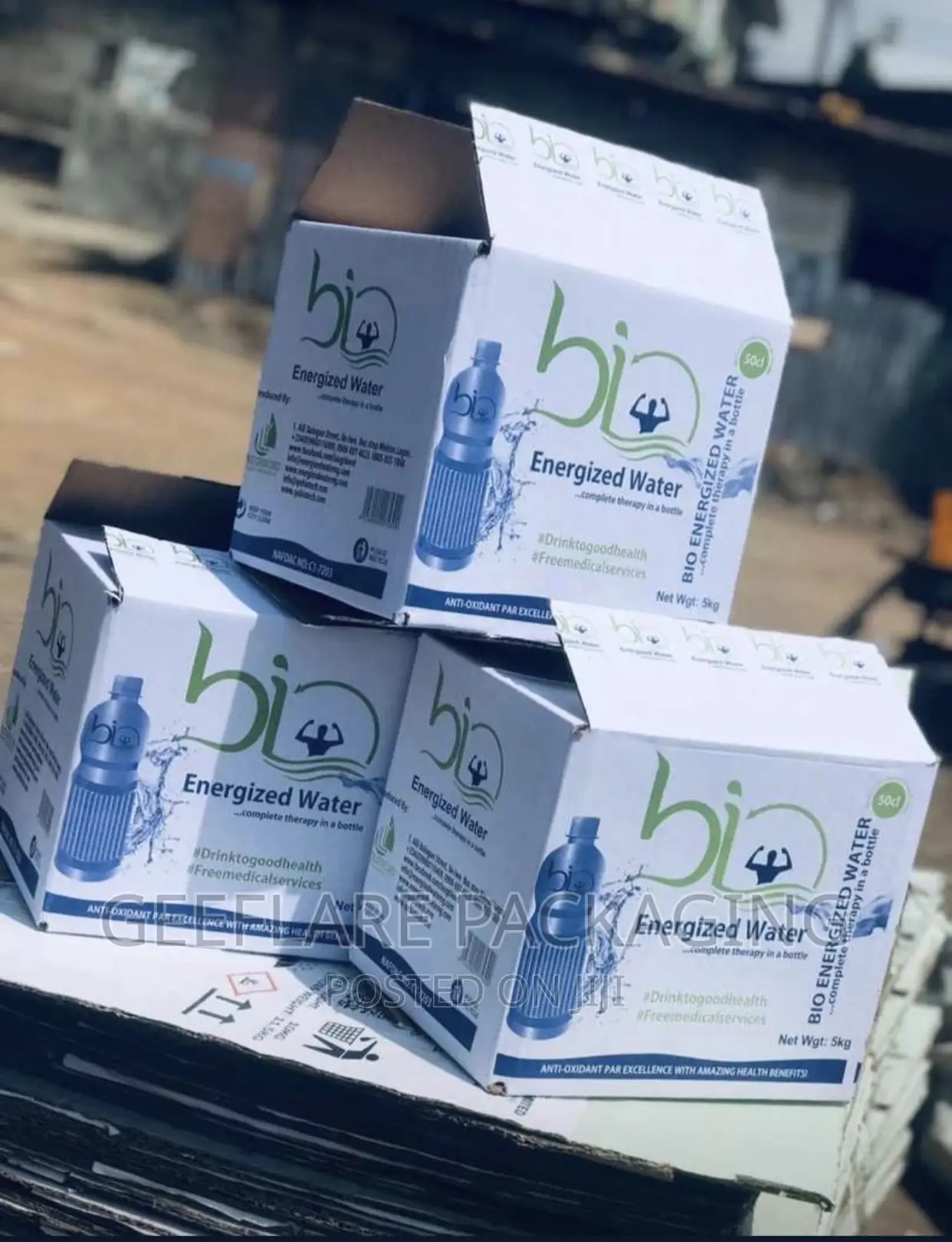 White Full Branded Box Product