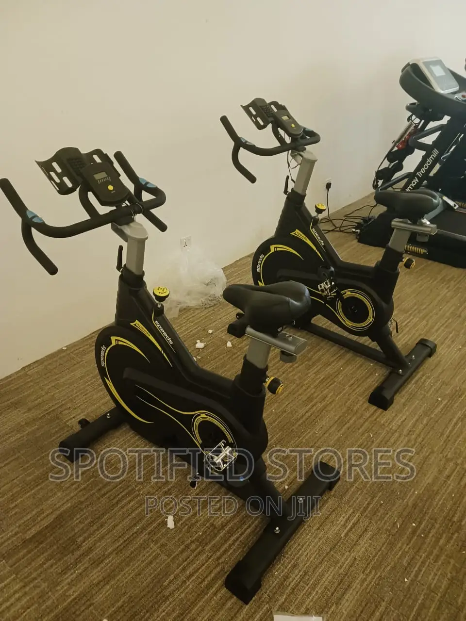 Spinning Bike With Meter
