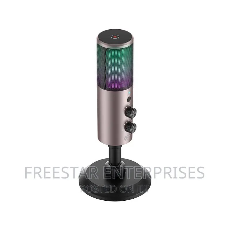 HAVIT GK61 Recording Live Microphone. RGB Gaming Microphone.