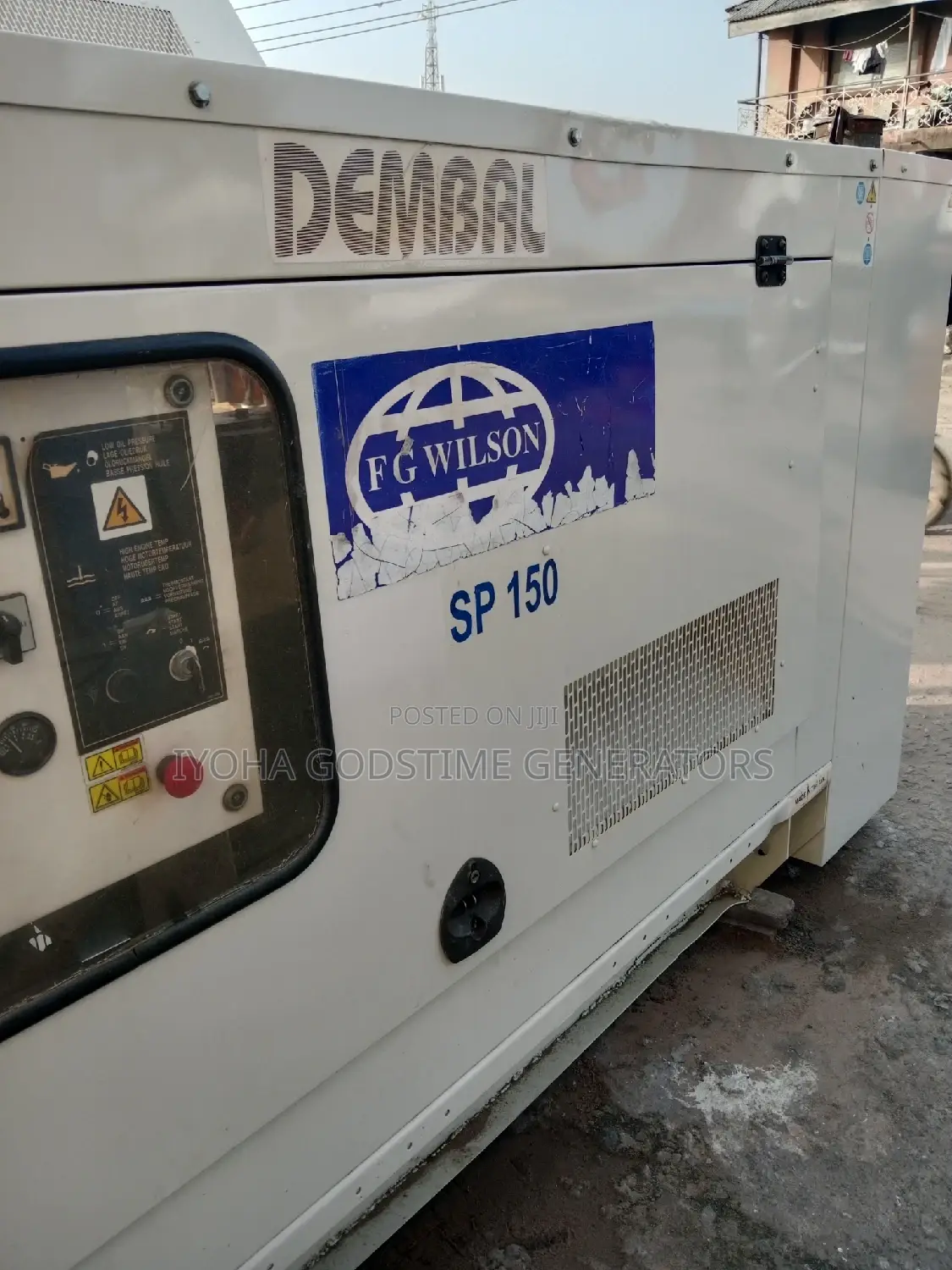 150 Kva Fg Wilson Perkins Soundproof Generator