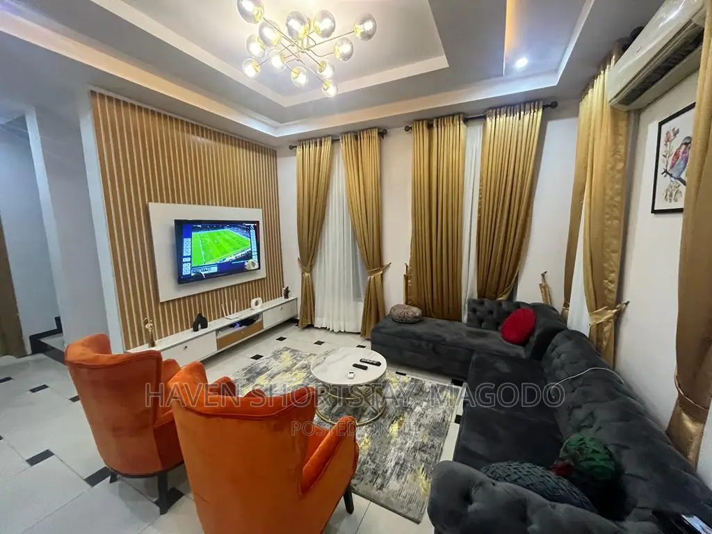 Luxury 3-Bedroom Duplex for Shortlet Inside Magodo Shangisha