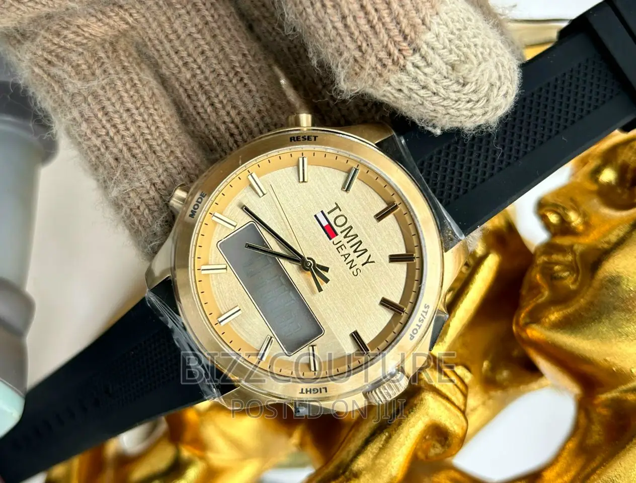 Original TOMMY JEANS Rubber Strap Watch Available in Store