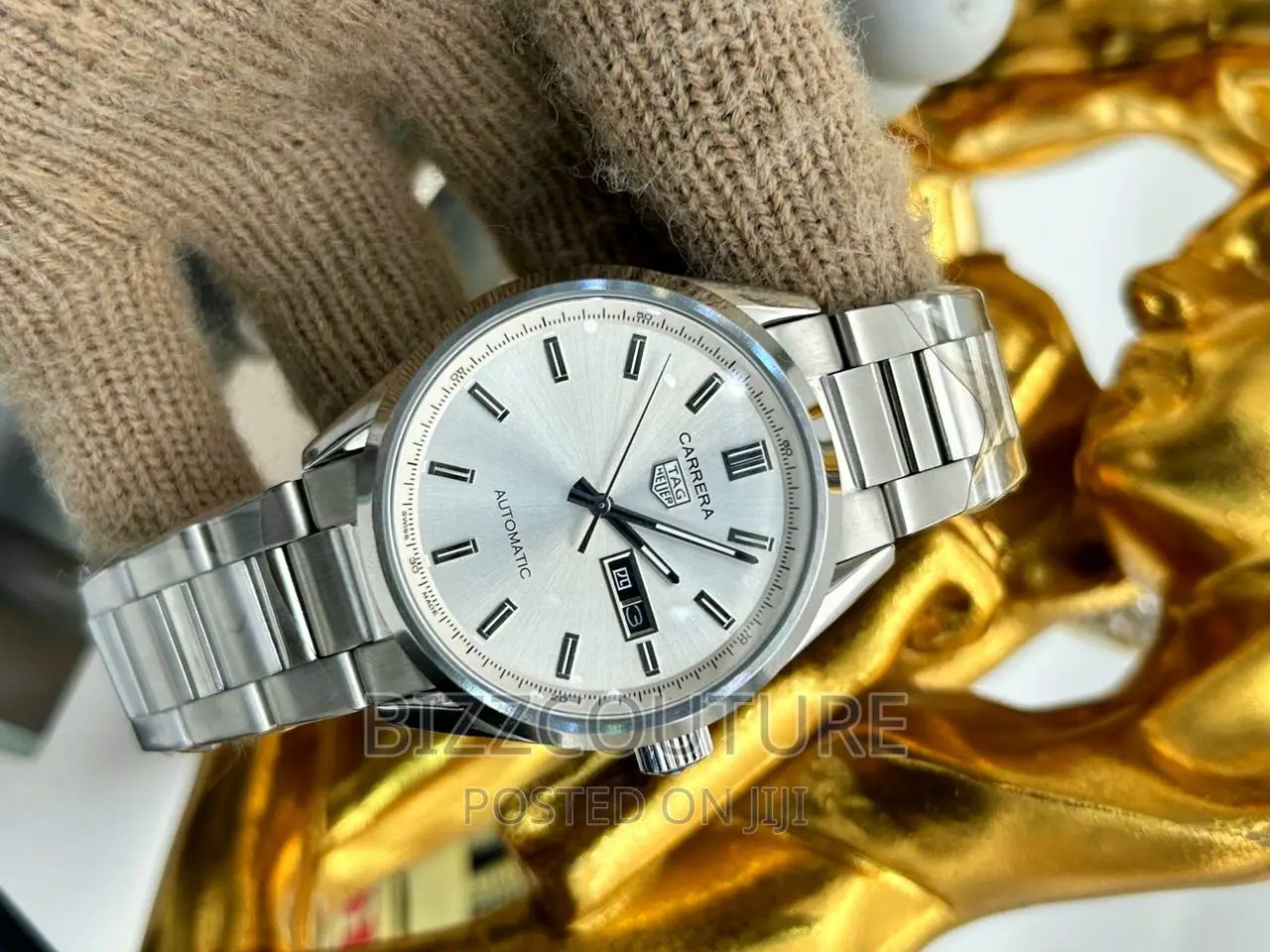 Original TAG HEUER CARRERA Silver Chain Available in Store