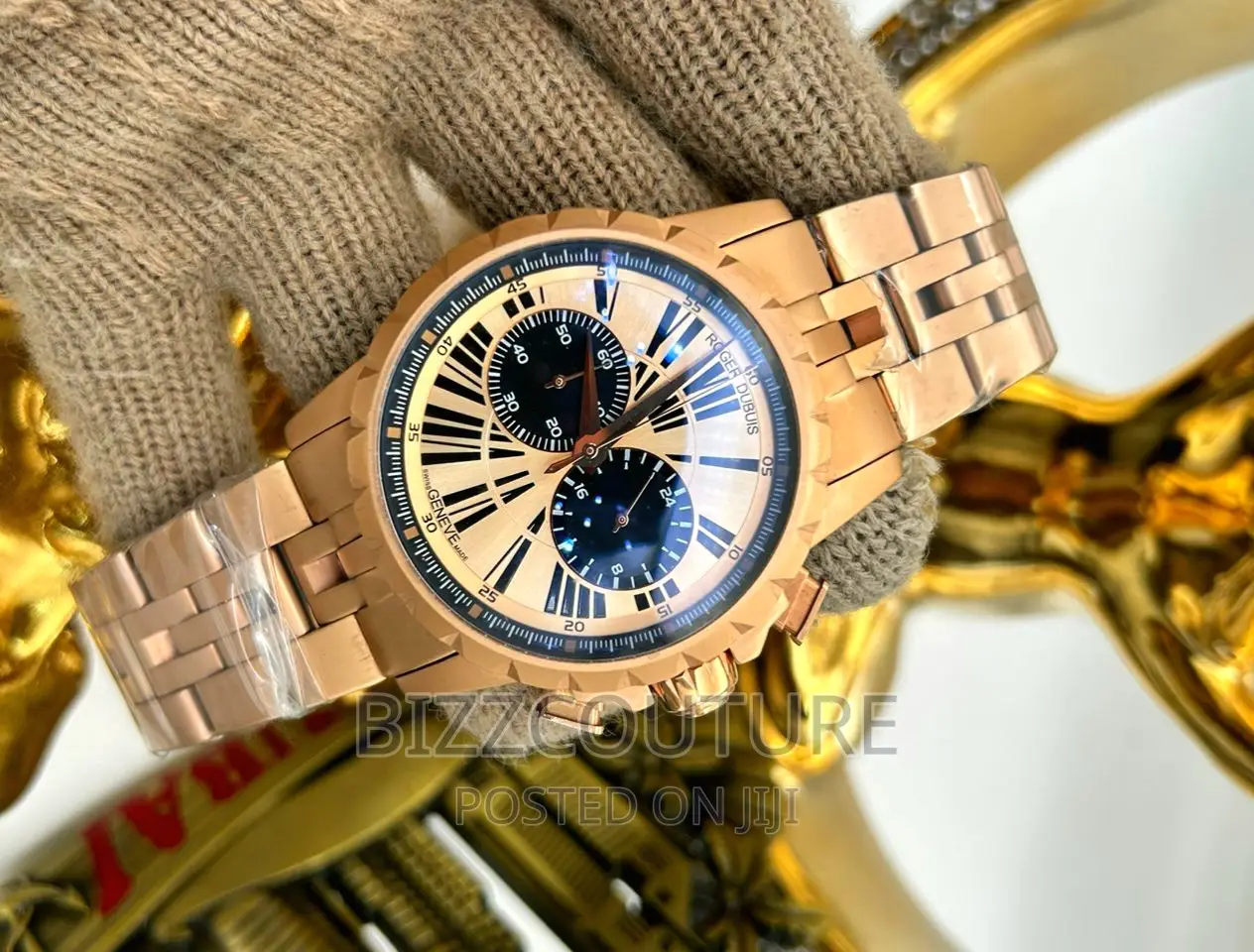 Original ROGER DUBUIS Gold Chain Watch Available in Store