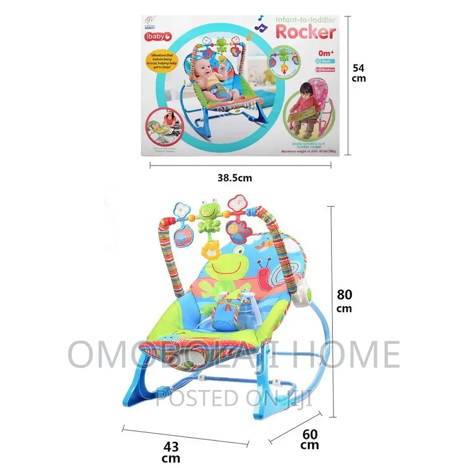 Infant To Toddler Multifunctional Baby Rocker