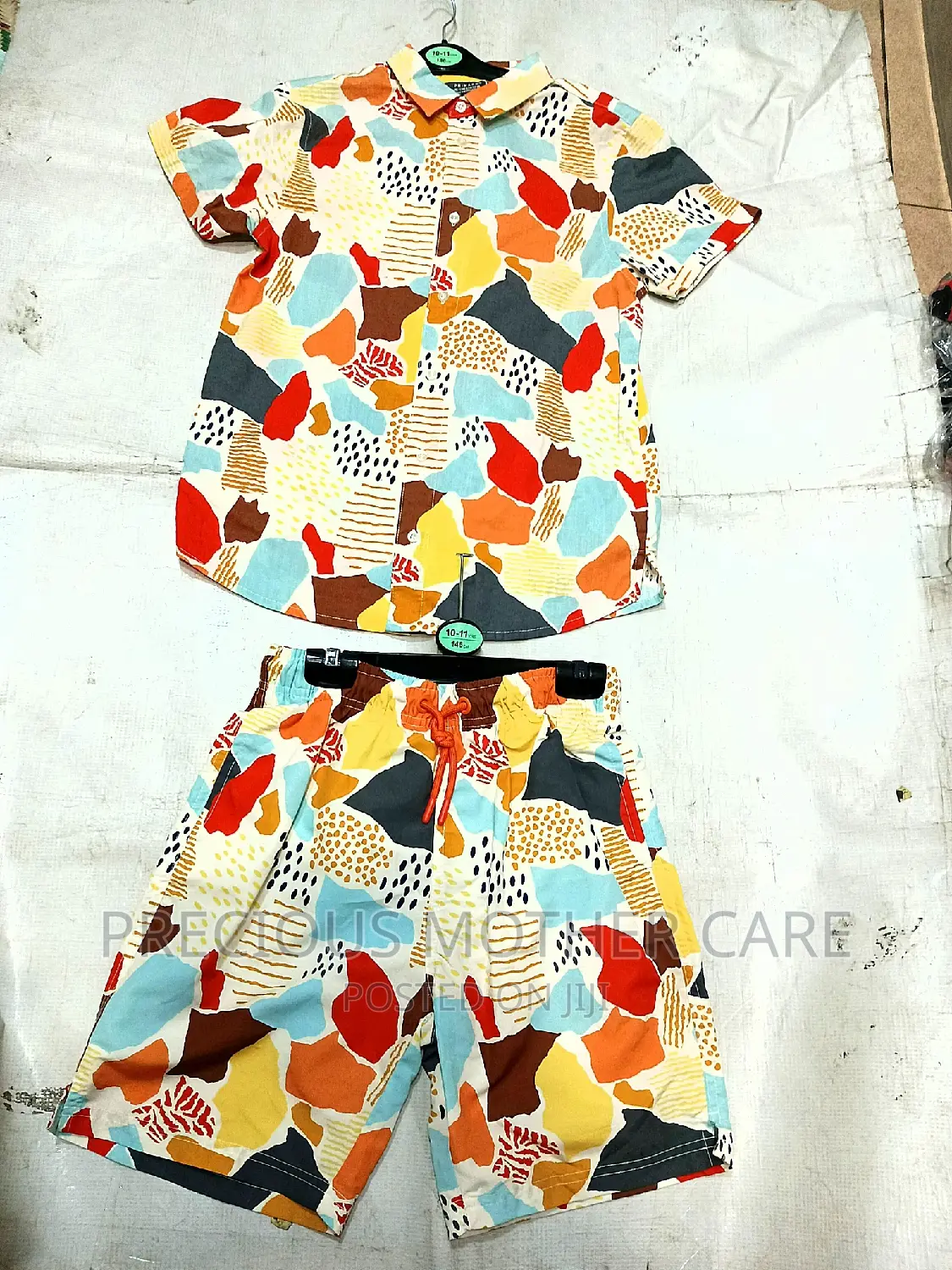 Uk Teenagers Vintage Shirt and Short