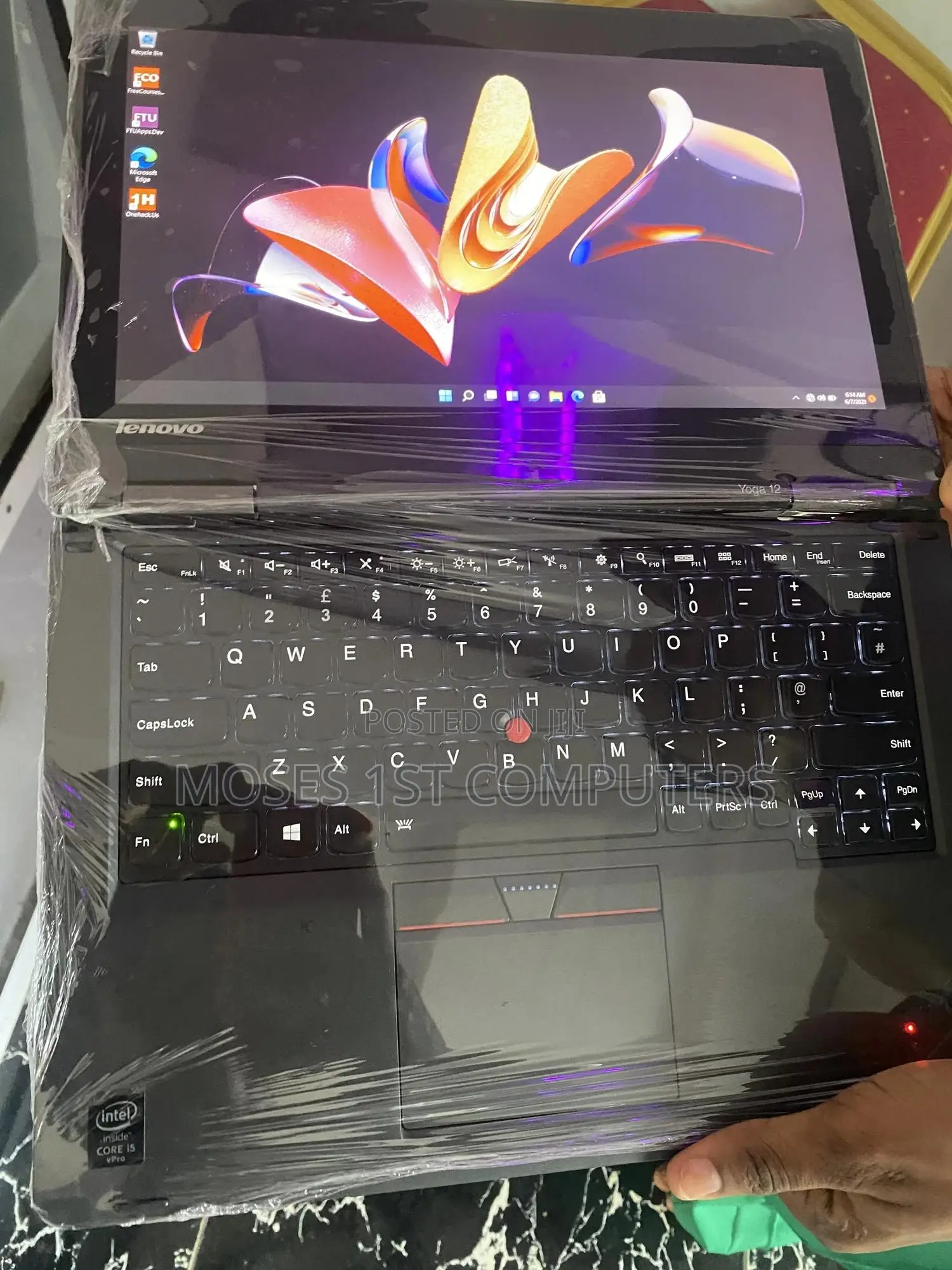 New Laptop Lenovo 8GB Intel Core I5 SSD 128GB