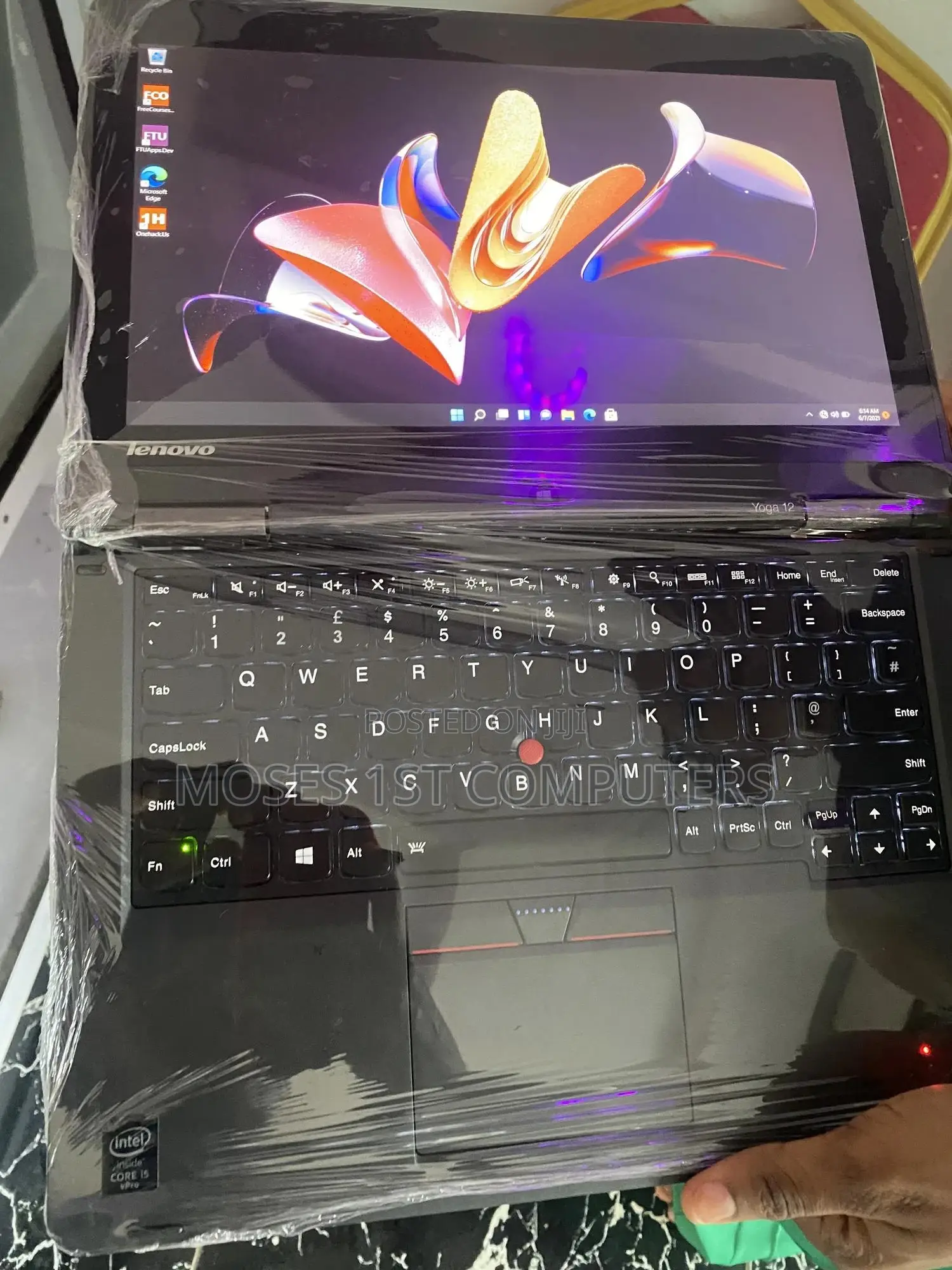 New Laptop Lenovo 8GB Intel Core I5 SSD 128GB