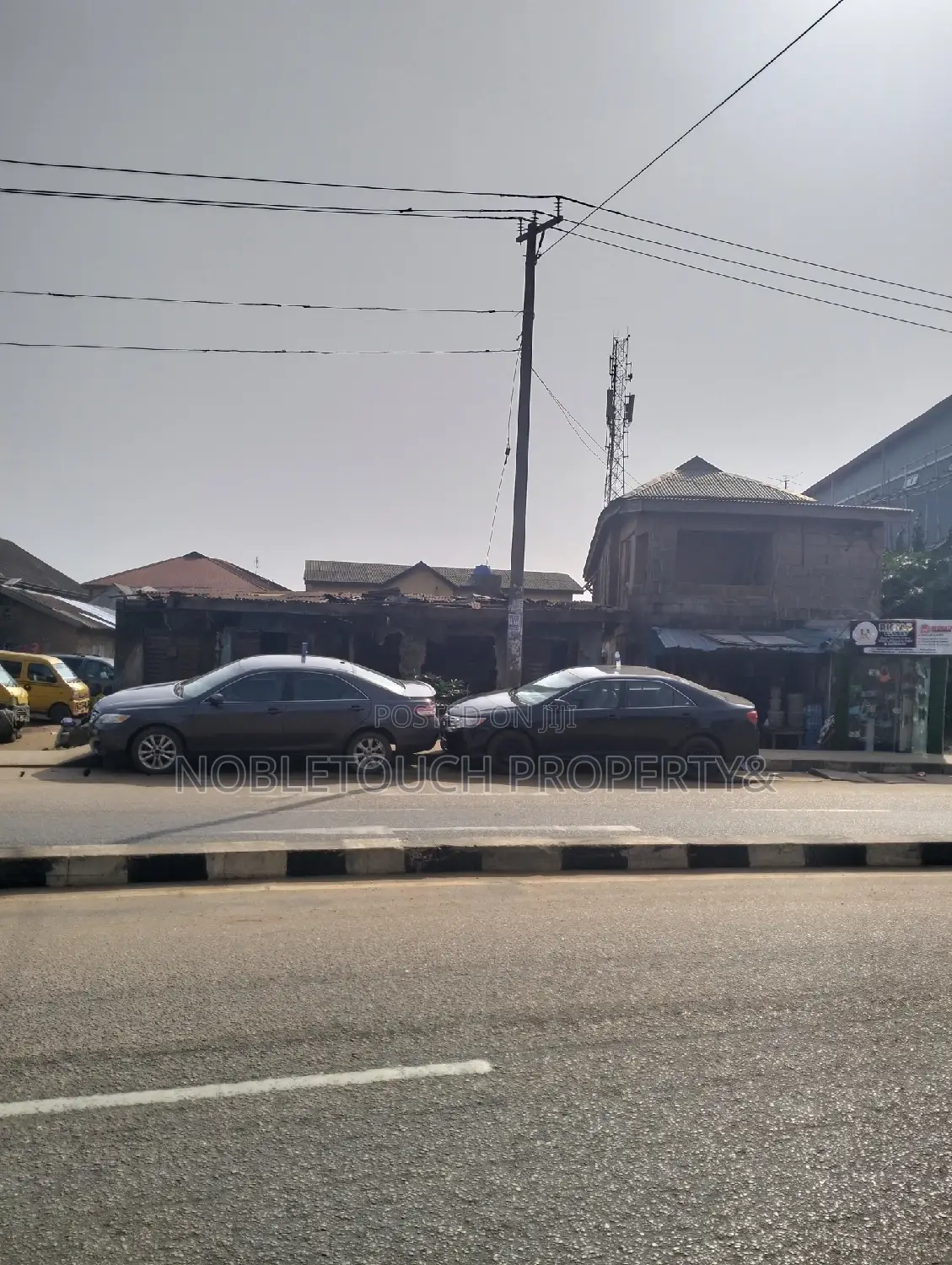 A Commercial Full Plot of Land Along the Major Rd at Igando