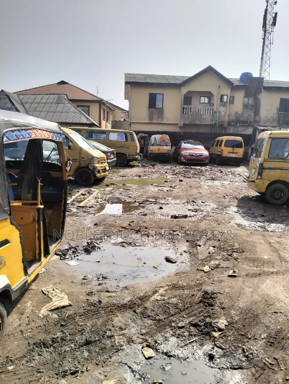 A Commercial Full Plot of Land Along the Major Rd at Igando