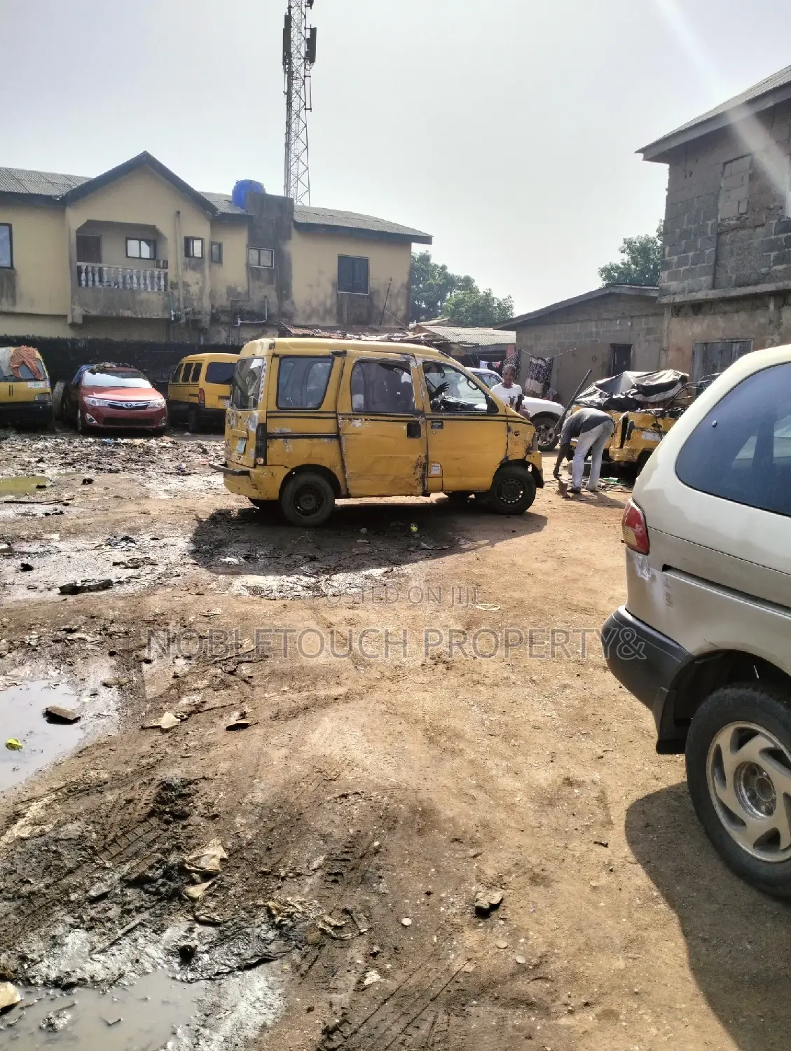A Commercial Full Plot of Land Along the Major Rd at Igando