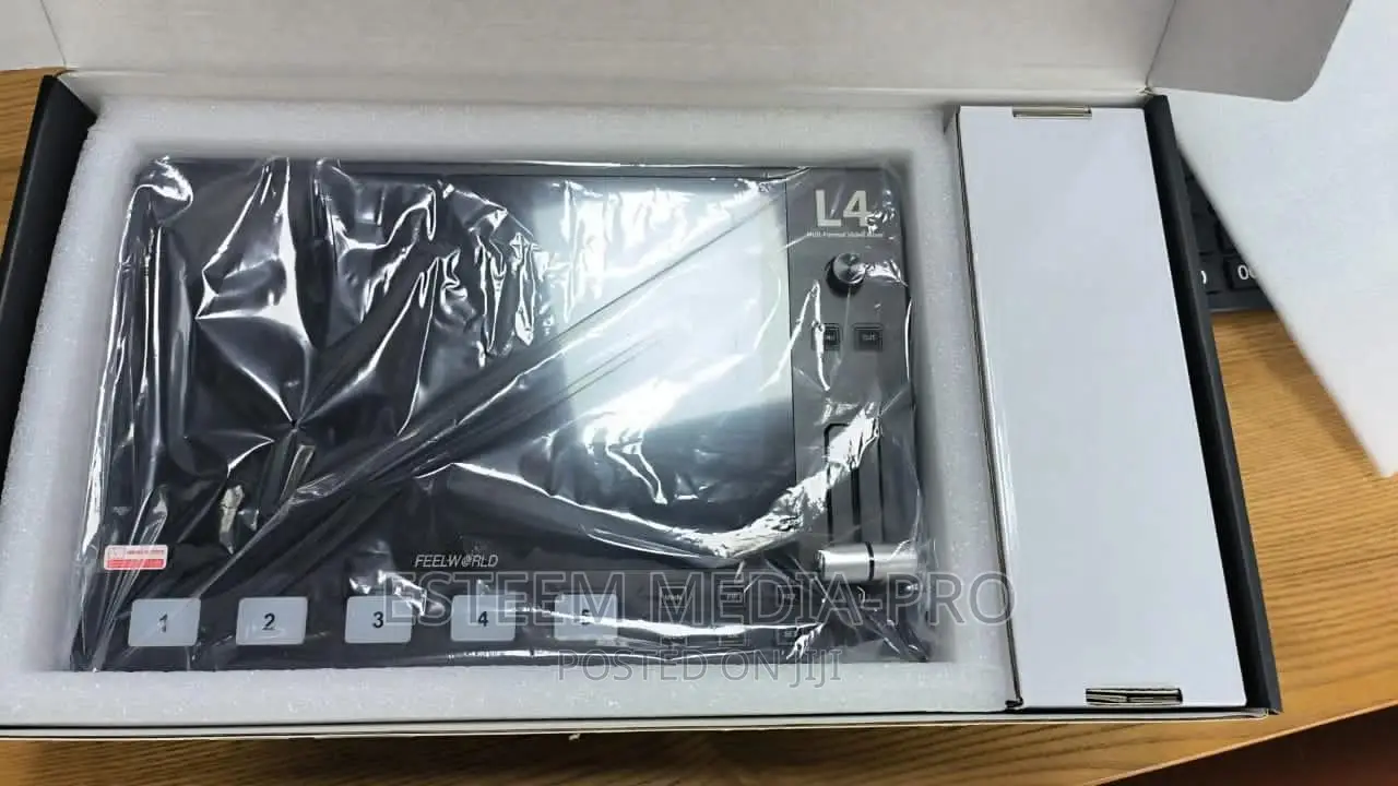 Feelworld L4 4 Hdmi, 1 Sdi Livestream Switcher, 10.1" Screen