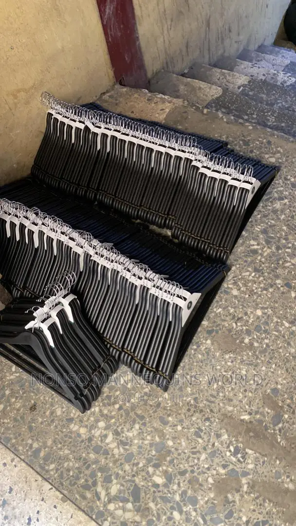 Black Hangers for Shirts. Tops. Etc
